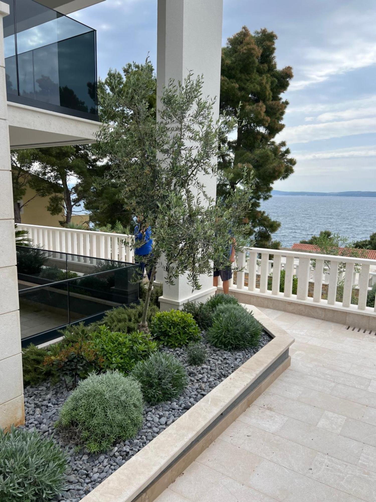 Luxury Beachfront Villa Carlisa Ciovo Exterior photo