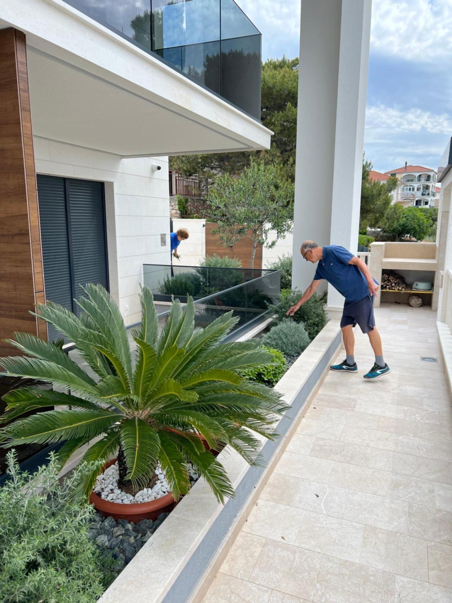 Luxury Beachfront Villa Carlisa Ciovo Exterior photo